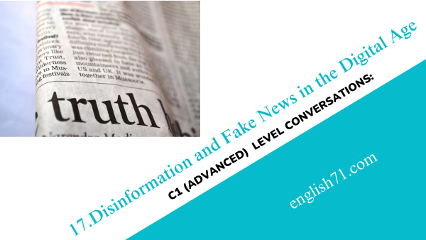 Disinformation and Fake News in the Digital Age