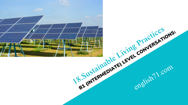 Sustainable Living Practices