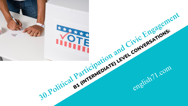 Political Participation and Civic Engagement